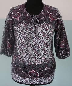 картинка Блузка из ткани купон от магазина Одежда+